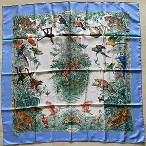 COPY - HERMES Vintage Silk Scarf- "EQUATEUR"